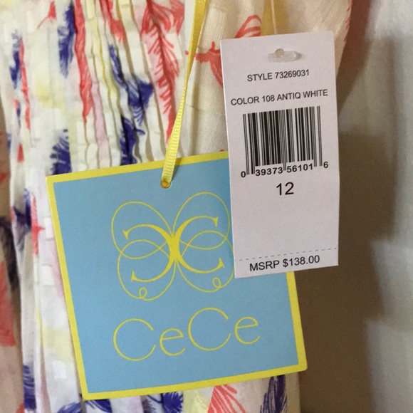 CeCe Feather Dress - Picture 3 of 4